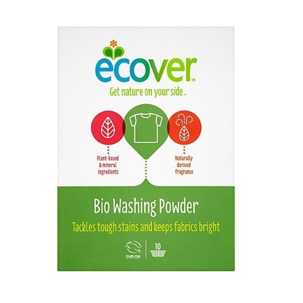 Стиральный порошок Ecover Bio с отбеливателем, 750г (10 стирок)