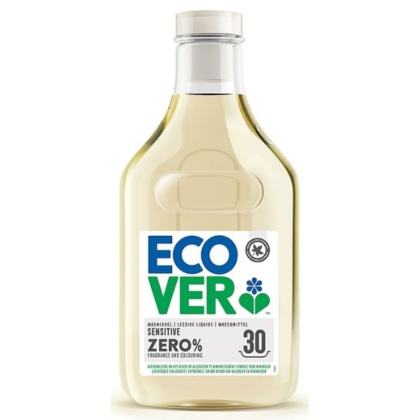 Экологичное средство для стирки Ecover Zero Sensitive, экоконцентрат 1,5л