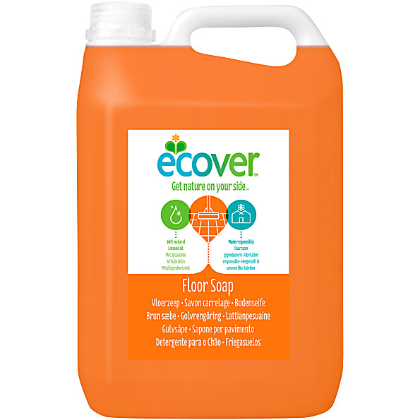 Экологичное моющее средство для деревянного пола Ecover, Льняное масло 5л