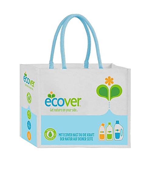 Джутовая сумка Ecover с логотипом