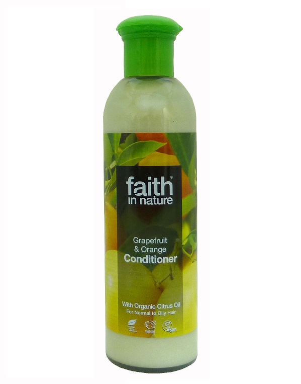 Кондиционер для волос faith in nature с эфирными маслами Грейпфрута и Апельсина 250 мл