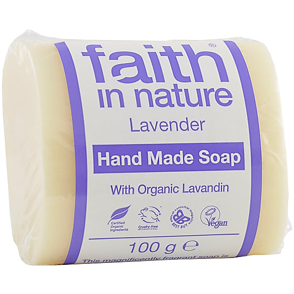 Мыло для рук faith in nature с маслом Лаванды, 100г