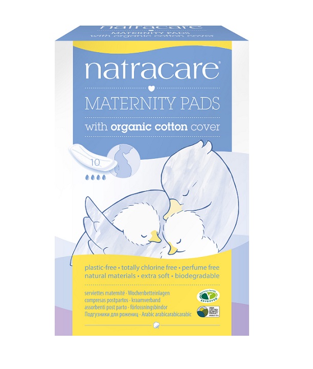 Послеродовые прокладки natracare maternity pads 10
